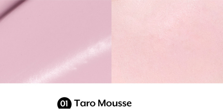 Róż do policzków Nuse Mousse Care Cheek 01 Taro Mousse 16 ml (8809625248789) - obraz 5