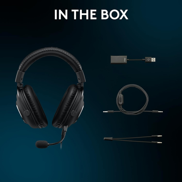 Słuchawki Logitech G PRO X SE Wired Black (981-001470) - obraz 7