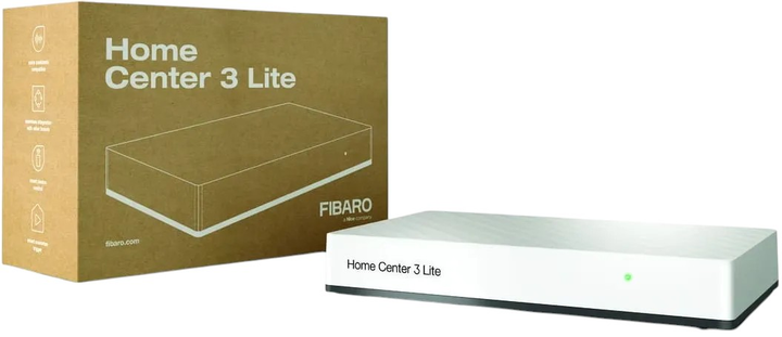 Kontroler centralny FIBARO Home Center 3 Lite White (HC3L-001) - obraz 6