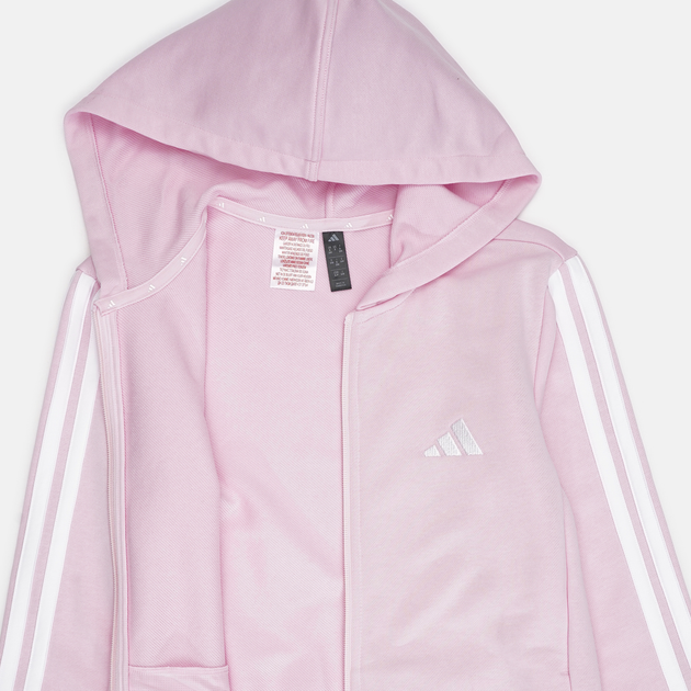 Подростковый спортивный костюм (толстовка + штаны) Adidas J 3S Ft Ts 220 JN6482 158-164 см Розовый (4067901416930) - изображение 10