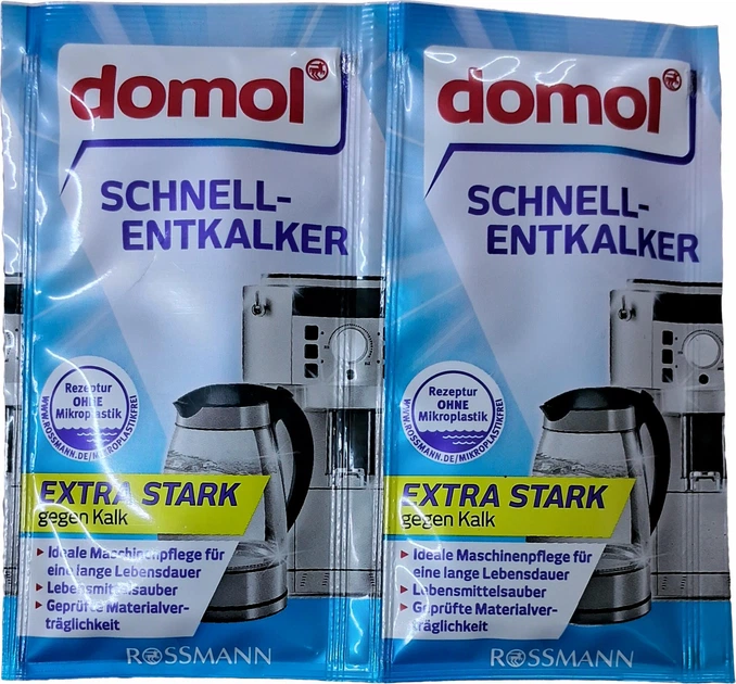 Средство для быстрого удаления накипи из кофемашины и чайников Domol Schnell-Entkalker, 30 гр - изображение 2