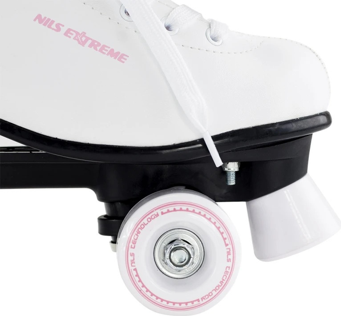 Wrotki Nils Extreme NQ8400S rozm. 40 Białe (5907695523782) - obraz 9