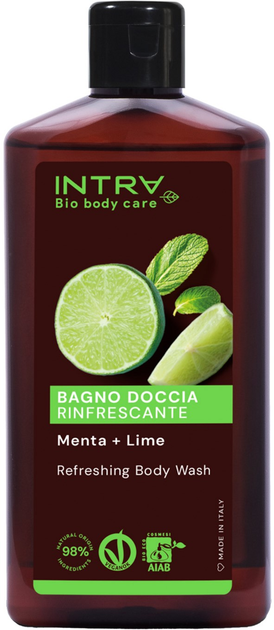 Гель для душу Intra Mint&Lime освіжаючий 400 мл від Rozetka на платформі USKIDKA Акція на Гель для душу Intra Mint&Lime освіжаючий 400 мл від Rozetka