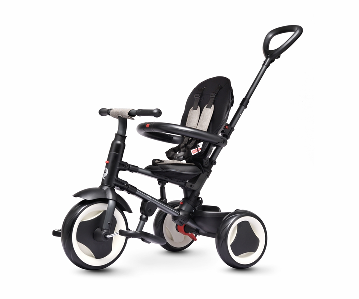 Rowerek trójkołowy Qplay Rito Plus szary 3835 (5061047480014) - obraz 7