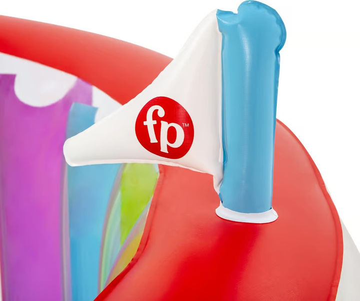 Dmuchany zamek do skakania Bestway Fisher-Price 226 x 175 x 138 cm 44686 (6942138984828) - obraz 3
