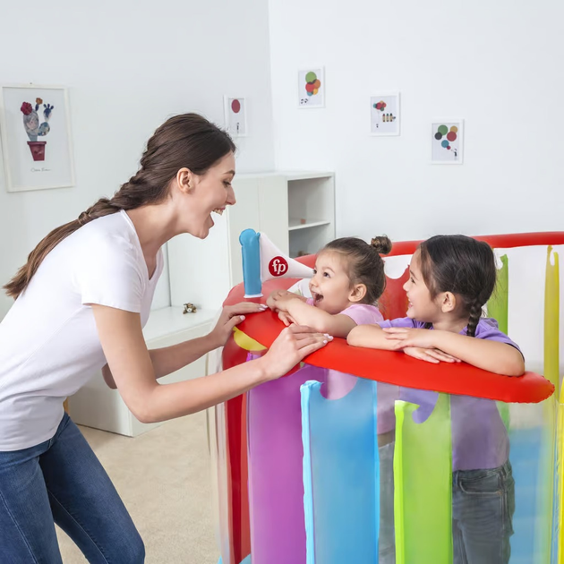 Dmuchany zamek do skakania Bestway Fisher-Price 226 x 175 x 138 cm 44686 (6942138984828) - obraz 5