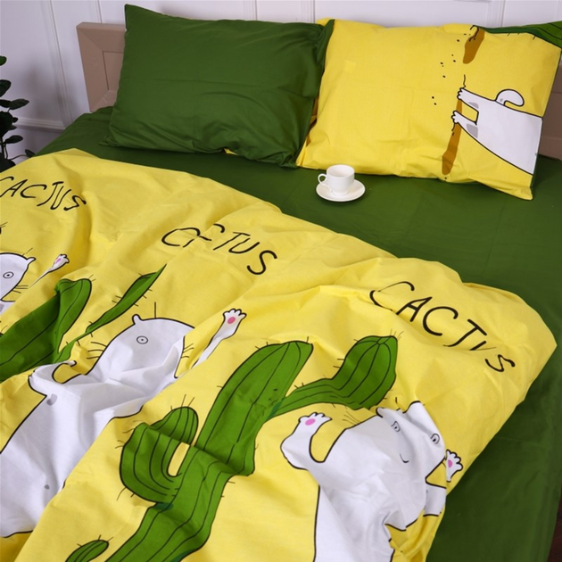 Підковдра MirSon Бязь Premium 17-0372 Cactus 110x140 від Rozetka на платформі USKIDKA Акція на Підковдра MirSon Бязь Premium 17-0372 Cactus 110x140 від Rozetka