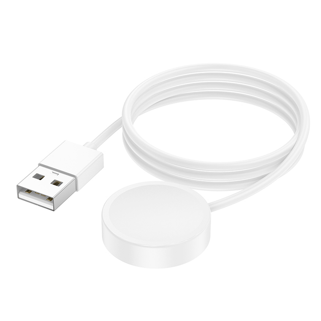 Бездротовий зарядний пристрій для смарт-годинника BOROFONE BD12 Smart sports watch charging cable White (6941991120626) - изображение 3