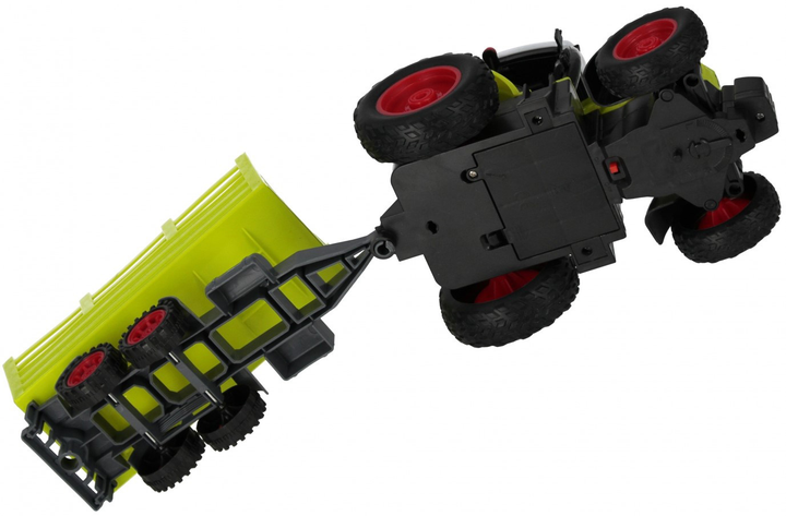 Traktor zdalnie sterowany Mega Creative 1:12 z przyczepą YJ-111-5 (5905523648614) - obraz 6