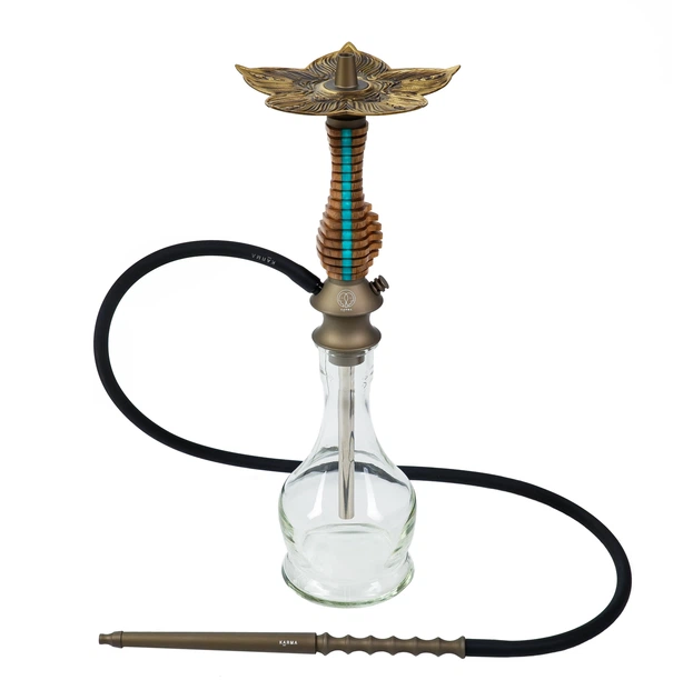 Кальян Karma 3.0 Mini Line Bronze Turquoise - Фото 4 Кальян Karma 3.0 Mini Line Bronze Turquoise - зображення 4