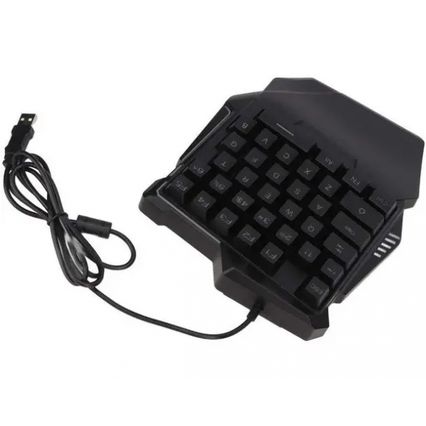 Клавіатура та миша геймерський комплект 2 в 1 USB з RGB-підсвіткою 198I G506 - зображення 8