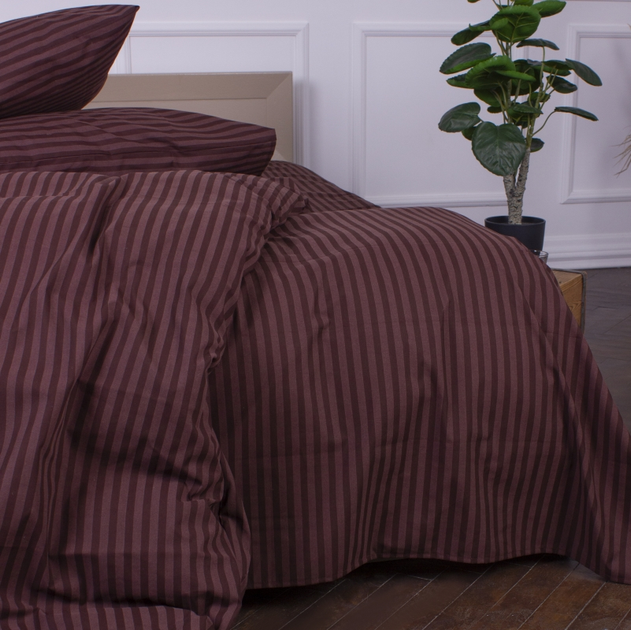 Простирадло на резинці MirSon 100x200 см Ranforce Elite 17-0617 Stripe Brown від Rozetka на платформі USKIDKA Акція на Простирадло на резинці MirSon 100x200 см Ranforce Elite 17-0617 Stripe Brown від Rozetka
