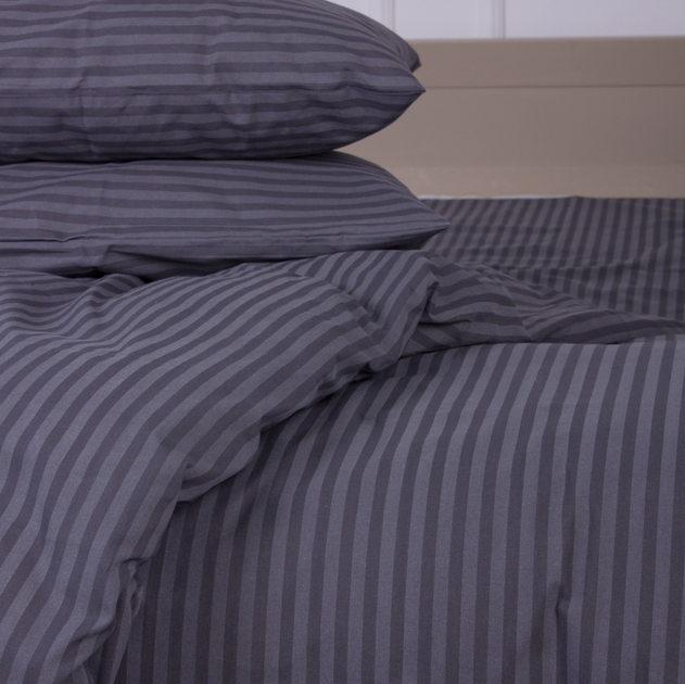 Простирадло на резинці MirSon Ranforce Elite 17-0601 Stripe Gray 150x190x25 см від Rozetka на платформі USKIDKA Акція на Простирадло на резинці MirSon Ranforce Elite 17-0601 Stripe Gray 150x190x25 см від Rozetka