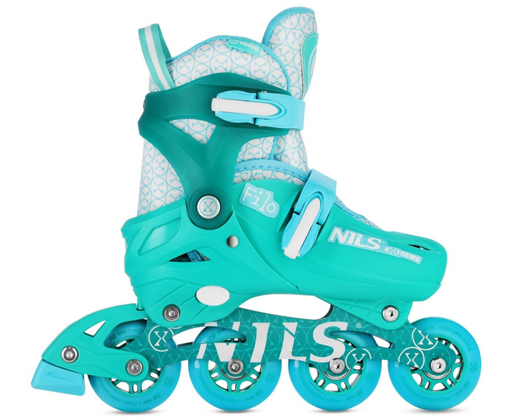 Łyżworolki Nils Extreme NA13102 S 30-33 Zielone (5907695579239) - obraz 3