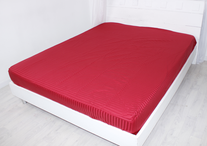 Простирадло MirSon на резинці - висота 25 см Satin Stripe 30-0018 Red 180х200 см від Rozetka на платформі USKIDKA Акція на Простирадло MirSon на резинці - висота 25 см Satin Stripe 30-0018 Red 180х200 см від Rozetka