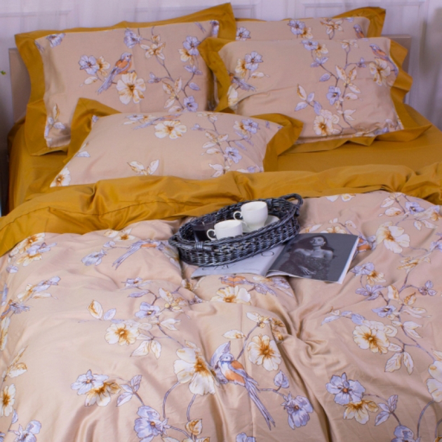 Комплект постільної білизни Mirson King Size 220х240 Horatio Сатин від Rozetka на платформі USKIDKA Акція на Комплект постільної білизни Mirson King Size 220х240 Horatio Сатин від Rozetka
