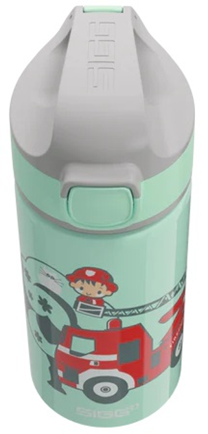 Butelka na wodę Sigg Miracle Kids Fireman dla dzieci 400 ml (7610465873007) - obraz 4