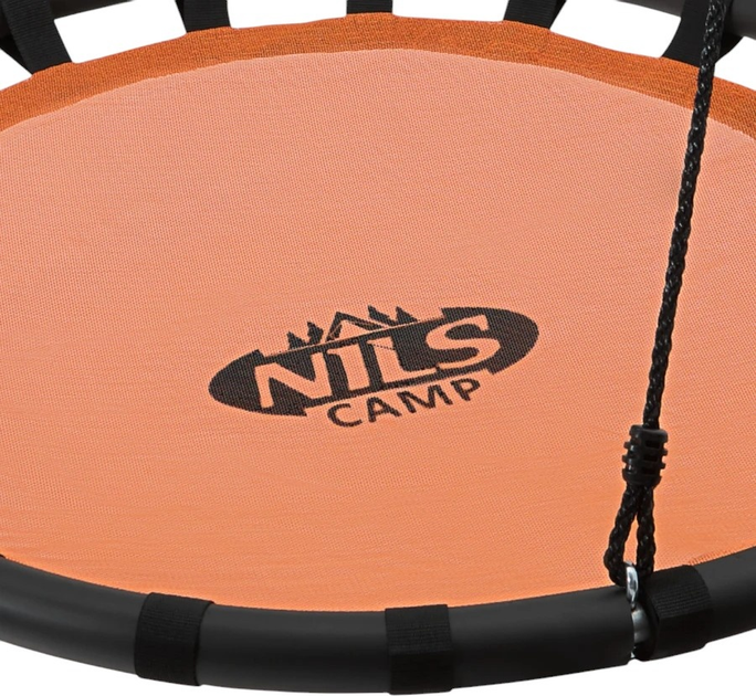 Huśtawka ogrodowa Nils Camp NB5034 bocianie gniazdo Orange (5907695542783) - obraz 5
