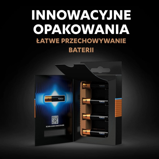 Baterie Duracell Optimum AAA LR03 4 szt. (5000394158726) - obraz 3