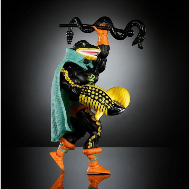 Figurka Mattel Masters of the Universe Snake Men Lord Gr'asp 14 cm HYD30 (194735244270) - obraz 4