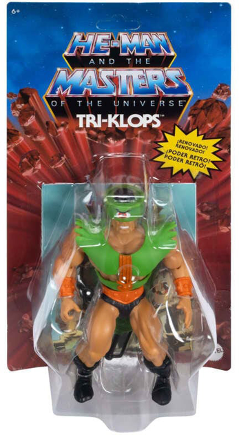 Figurka Mattel Masters of the Universe Triklops 14 cm HYD33 (194735244164) - obraz 1