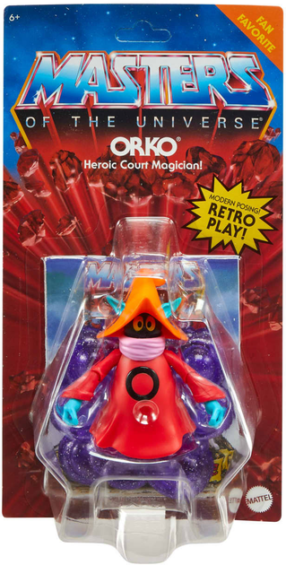 Figurka Mattel Masters of the Universe Orko 14 cm HYD37 (194735244348) - obraz 1