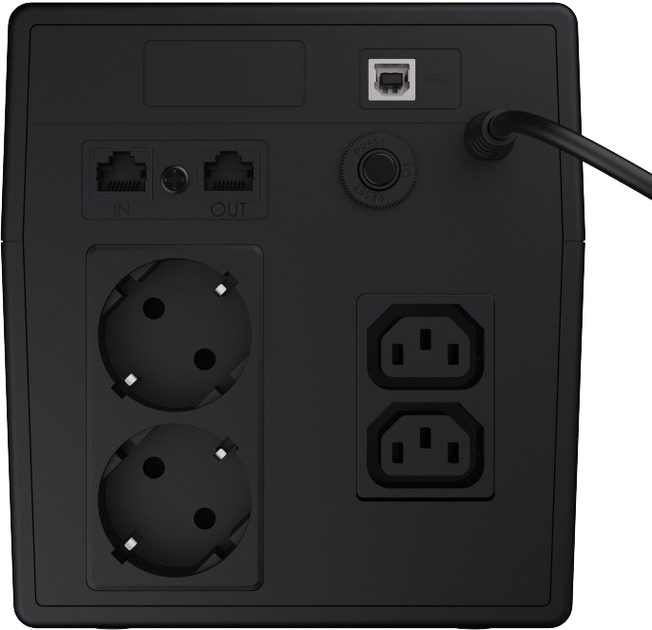 UPS Greencell Line-Interactive 1 kVA (5902701419639) (955555906183551) - Outlet - obraz 2