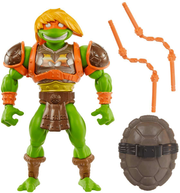 Figurka Mattel Masters of the Universe Turtles of Grayskull Michelangelo 14 cm HTH13 (194735190027) - obraz 2