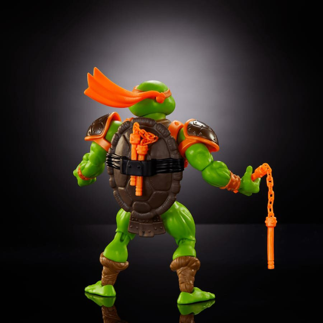 Figurka Mattel Masters of the Universe Turtles of Grayskull Michelangelo 14 cm HTH13 (194735190027) - obraz 5