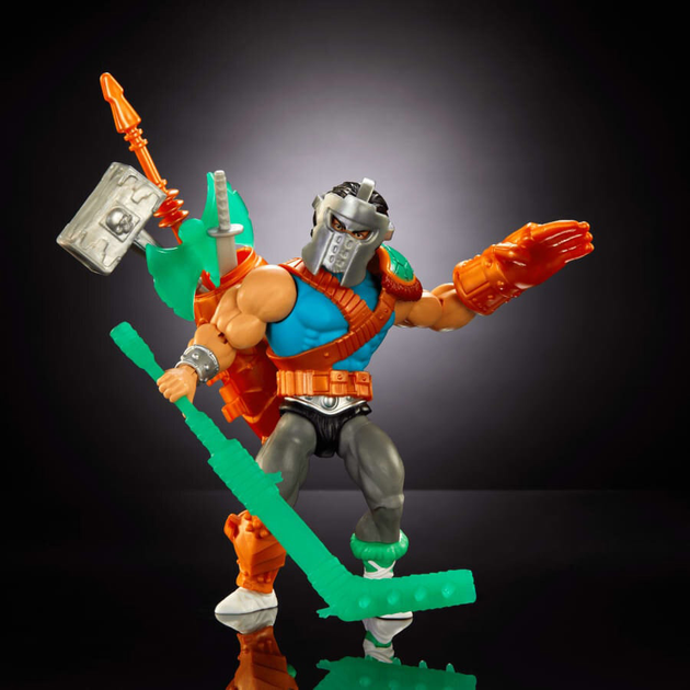 Figurka Mattel Masters of the Universe Turtles of Grayskull Casey Jones 14 cm HTH16 (194735190225) - obraz 5