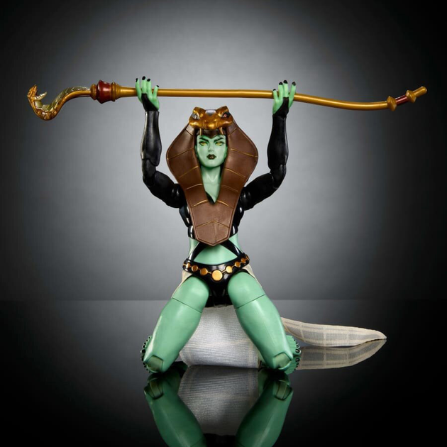 Figurka Mattel Masters of the Universe Masterverse Revolution Snake Sorceress Teela 18 cm HYC58 (194735243518) - obraz 4
