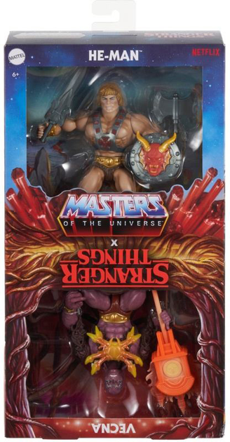 Zestaw figurek Mattel Masters of the Universe Stranger Things Doppelpack He-Man and Vecna 14 cm HVV72 (194735208692) - obraz 3
