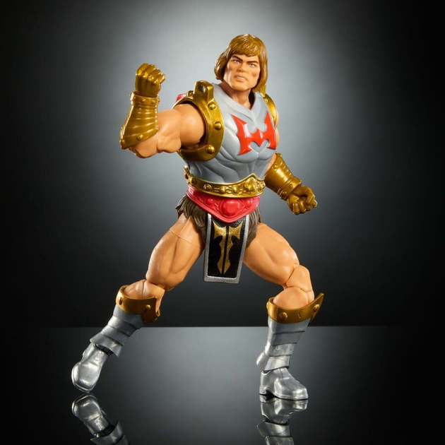 Figurka Mattel Masters of the Universe Masterverse New Eternia Flying Fists He-Man 18 cm JBP75 (194735264872) - obraz 4
