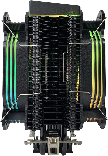 Chłodzenie CPU Rampage OCTAGON C60 ARGB Black (8680096124938) - obraz 4