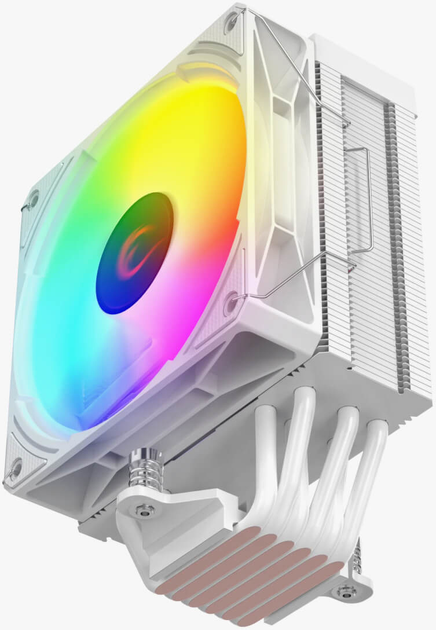 Кулер Rampage OCTAGON C70 ARGB White (8680096140945) - зображення 5