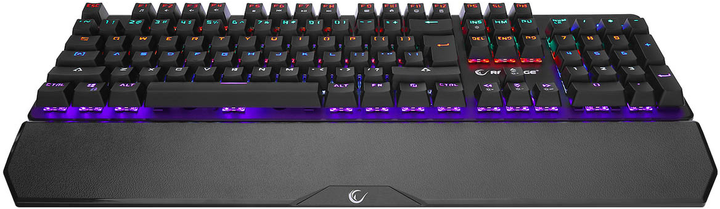 Klawiatura przewodowa Rampage KB-R86 UMBRA Kaicheng Blue USB Black (KB-R86BLACKBS) - obraz 3