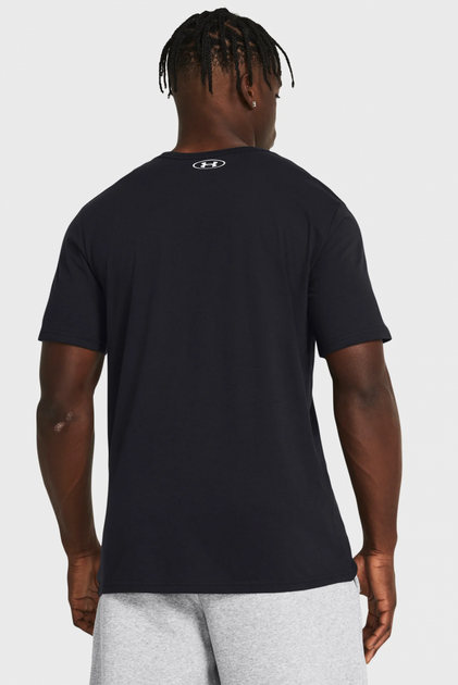 Футболка Under Armour UA GL FOUNDATION UPDATE SS XL Чорний 1382915-001 - изображение 2