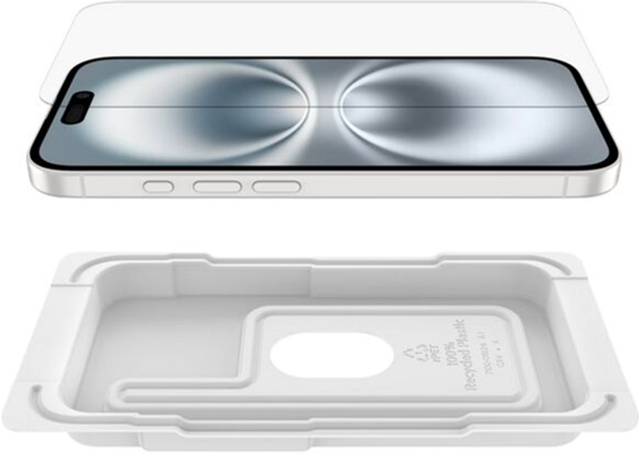 Szkło hartowane Belkin ScreenForce InvisiGlass Treated do Apple iPhone 16/15/14 Pro (OVA171HQ) - obraz 4