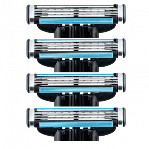 Сменные кассеты (лезвия) для бритья Gillette Mach3 12 шт в упаковке (11779128) - Фото 5 Сменные кассеты (лезвия) для бритья Gillette Mach3 12 шт в упаковке (11779128) - изображение 5
