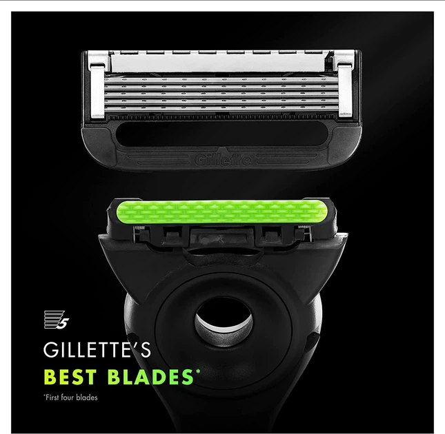 Кассеты (лезвия) для бритья Gillette Labs 4 шт в упаковке (93980139) - изображение 4