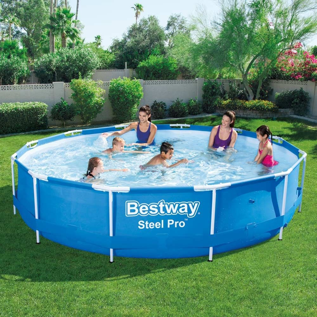 Каркасний басейн Bestway Steel Pro 366 x 76 см 73697 (6942138972498) - зображення 3
