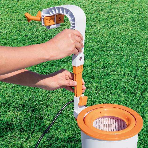Фільтрувальний насос для басейнів Bestway Skimatic зі скімером 2574 л/год 73642 (6941607346945)   - зображення 12