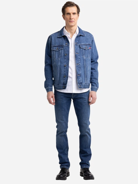 Куртка джинсова чоловіча Big Star Charlie 489 2XL Синя (5900714823412) - Фото 3 Куртка джинсова чоловіча Big Star Charlie 489 2XL Синя (5900714823412) - зображення 3