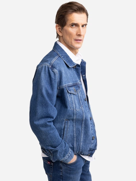 Куртка джинсова чоловіча Big Star Charlie 489 2XL Синя (5900714823412) - Фото 5 Куртка джинсова чоловіча Big Star Charlie 489 2XL Синя (5900714823412) - зображення 5