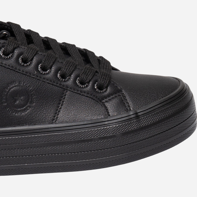 Sneakersy damskie do kostki Big Star RR274299 40 Czarne - obraz 5