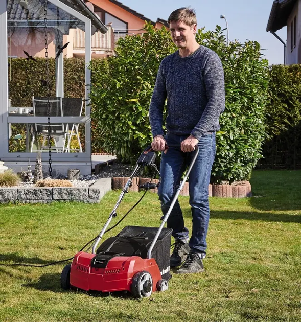 Мощный скарификатор електрический Einhell GC-SA 1231/1 : 1200 Вт, для газонов S=300 м² - изображение 10