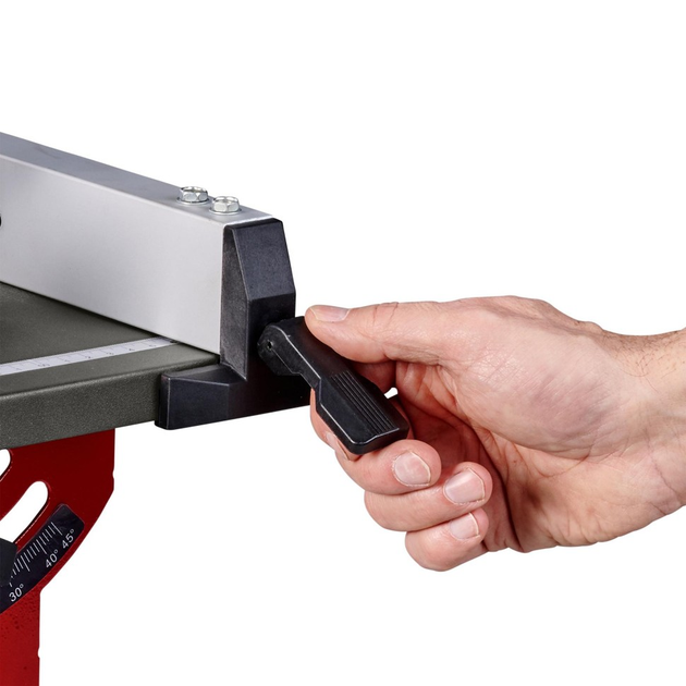 Потужна стаціонарна циркулярна пила (настільна циркулярка) Einhell TC-TS 8 I : 500 Вт, 200мм круг, 2950 об/хв (4340412) - зображення 7