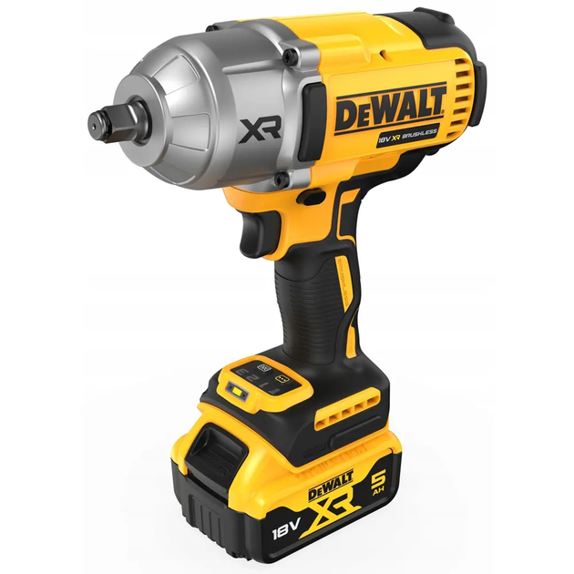 Гайковерт DeWALT 18 В XR Li-lon, 2*5Ah, кейс TSTAK (DCF900P2T) - Фото 4 Гайковерт DeWALT 18 В XR Li-lon, 2*5Ah, кейс TSTAK (DCF900P2T) - изображение 4