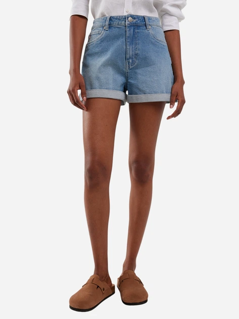 Spodenki damskie jeansowe Big Star Ayako 498 W28 Jasnoniebieskie - obraz 1