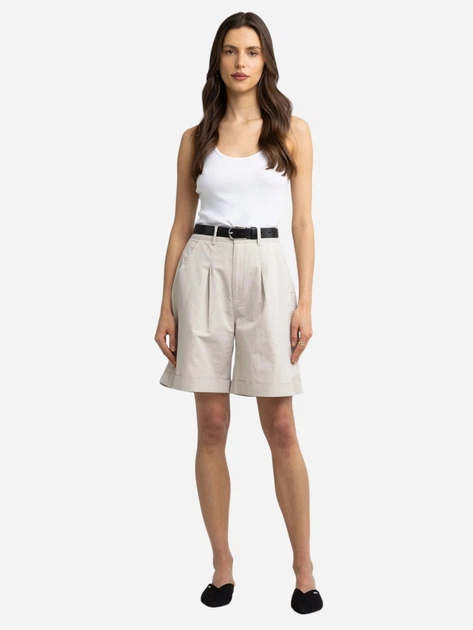 Spodenki damskie bermudy Big Star Maryliani 800 L Beżowe - obraz 4